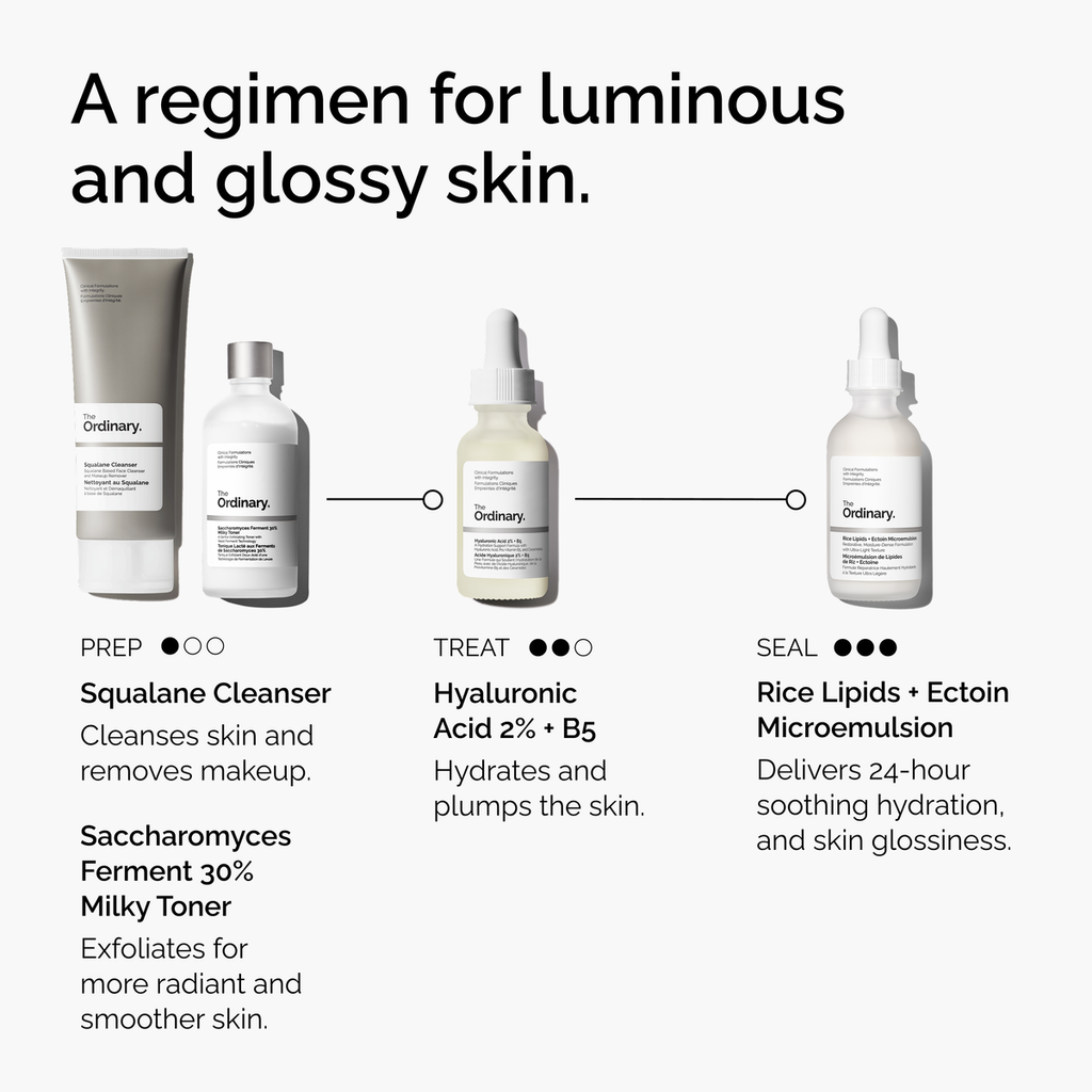 Rice Lipids + Ectoin Microemulsion Curated Care Set T5
